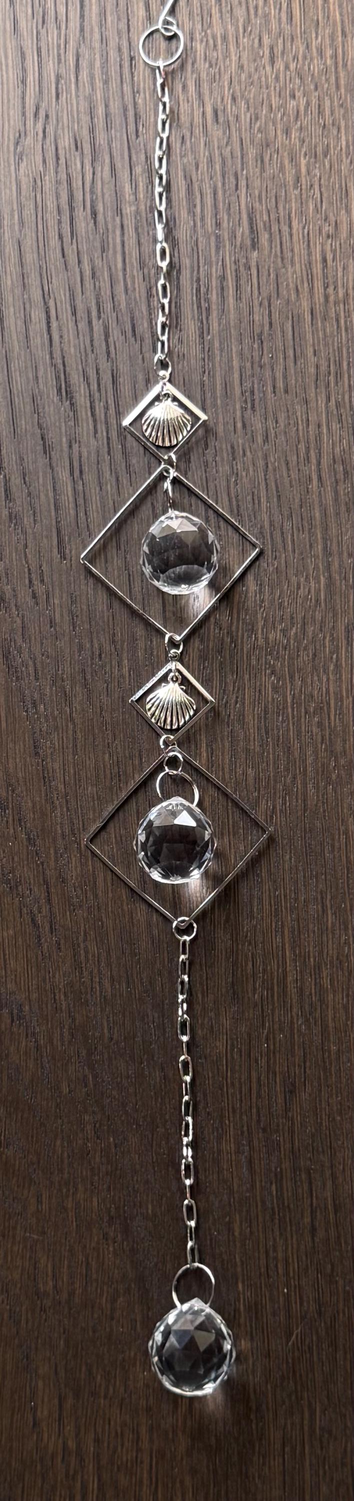 Suncatcher, Silver Shell Charms