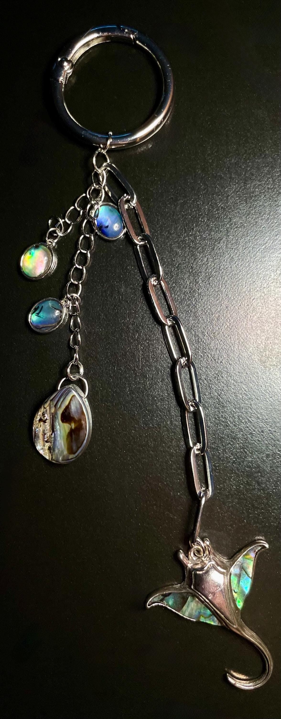 Manta Ray -  Bag Charm or Key Chain