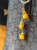 Triple Ducky Keychain