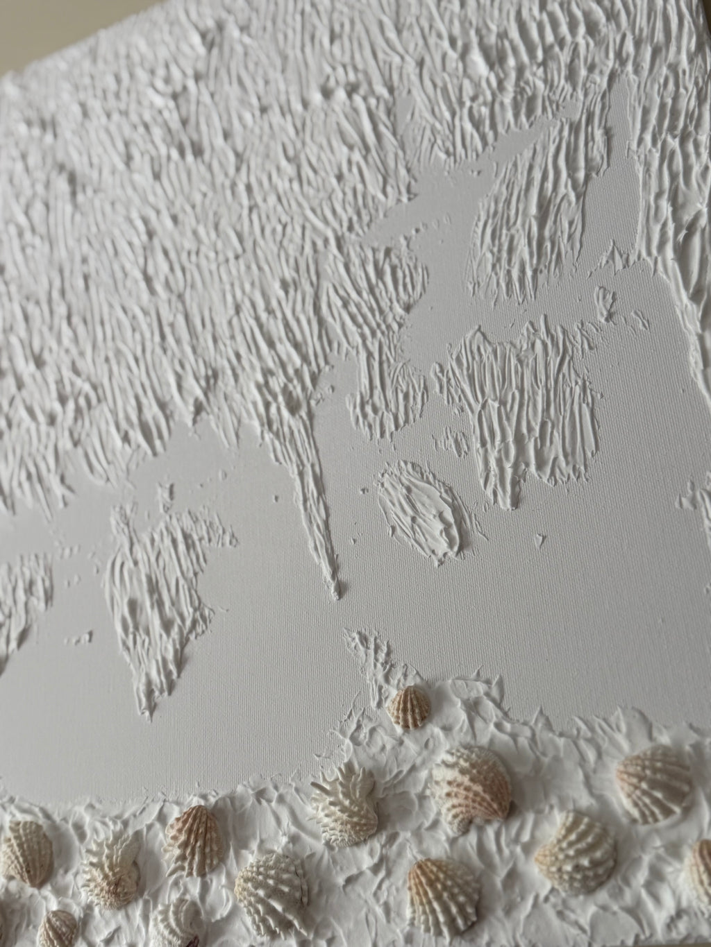 Spiny Shell ~ textured art