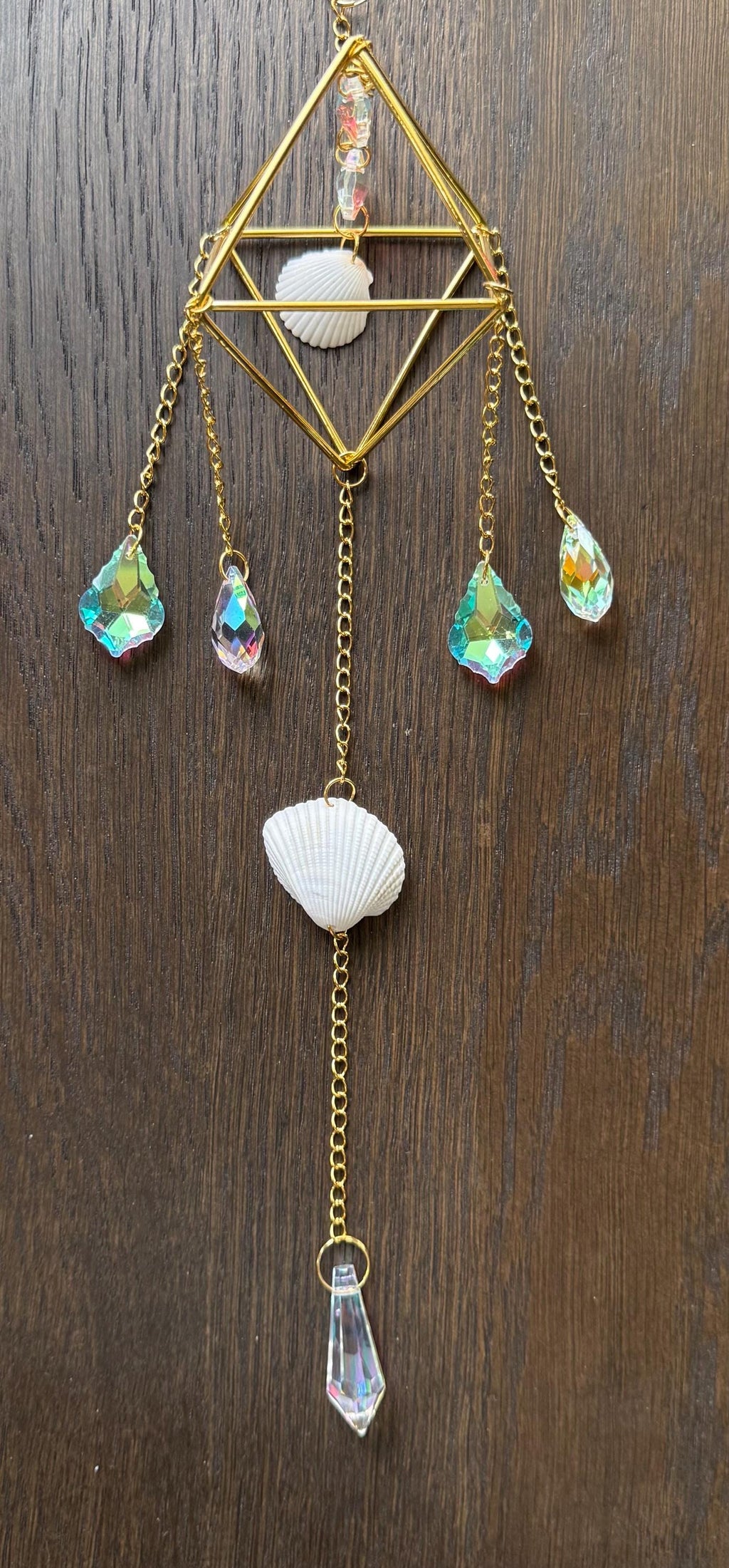 4 Corners Suncatcher - Scallop Shells