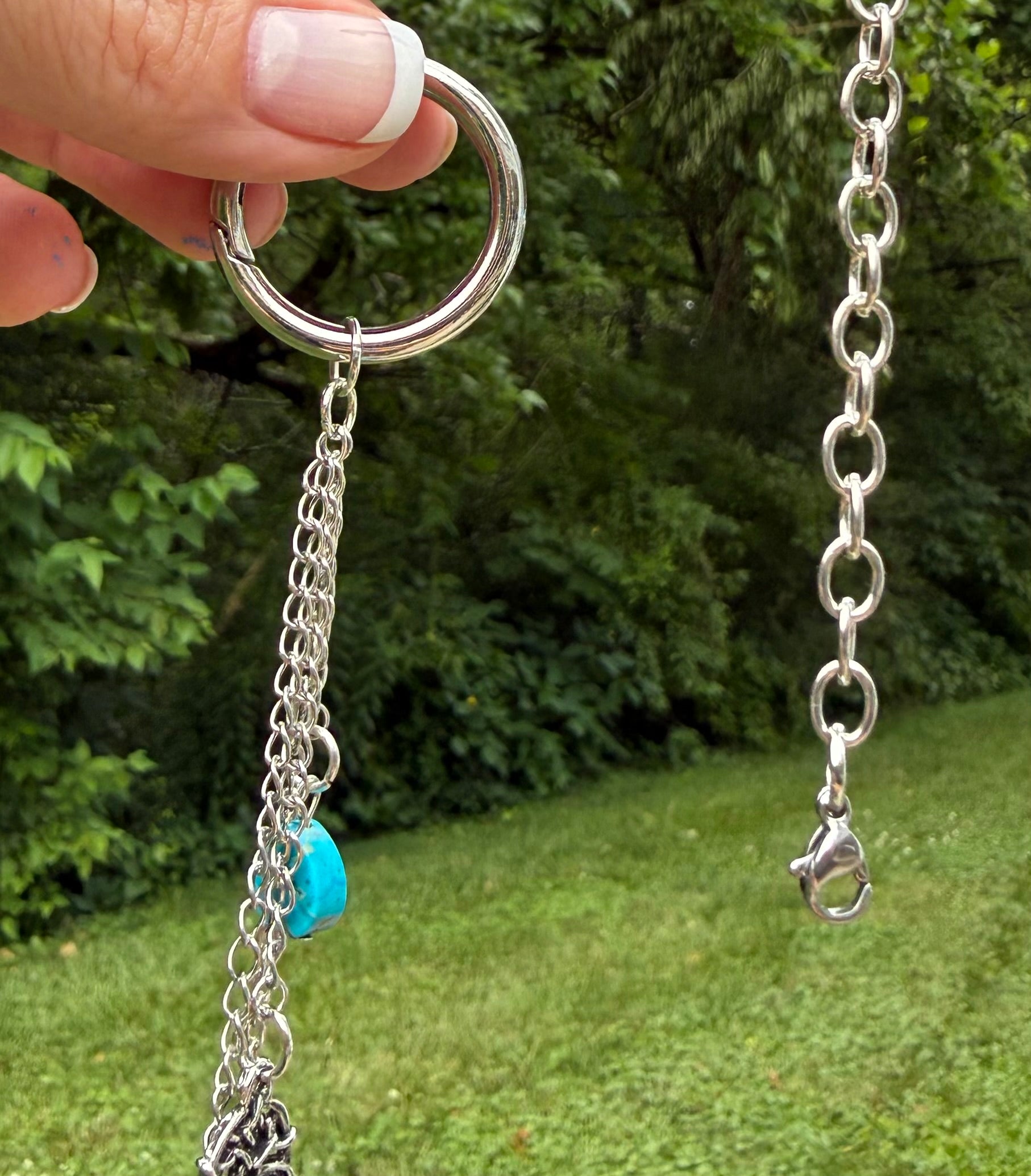 Dual-Use Accessory, Rearview Mirror Chain