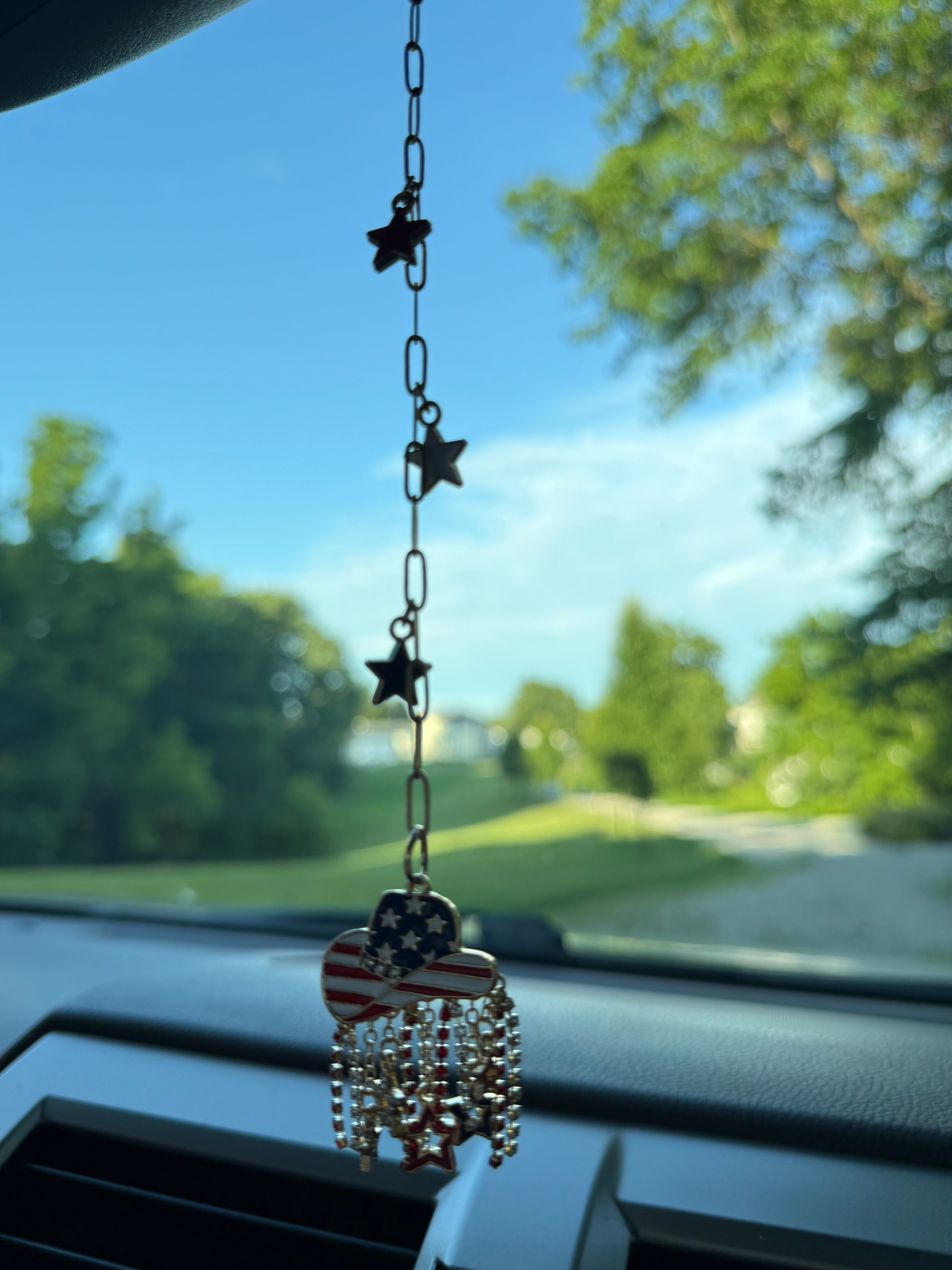 Cowboy Hat USA Car Charm