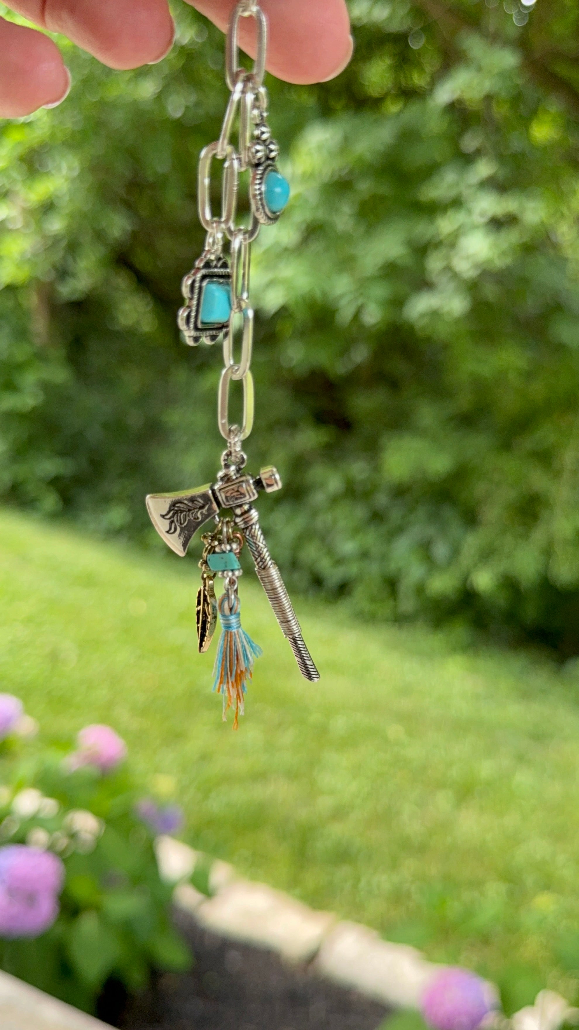 Tomahawk Bag Charm