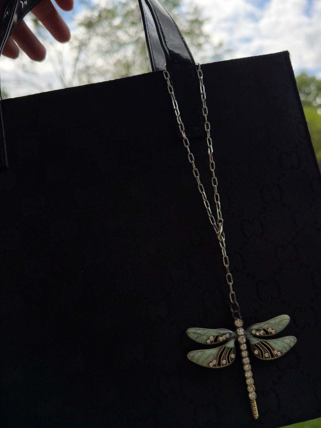 Dragonfly Charm for Bag or Car