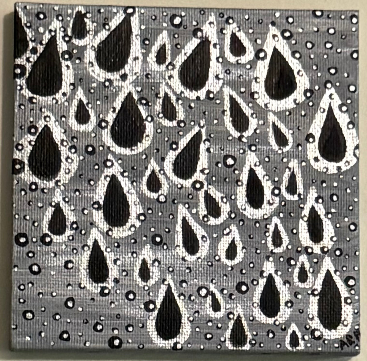 Dream of Raindrops 4”x4”