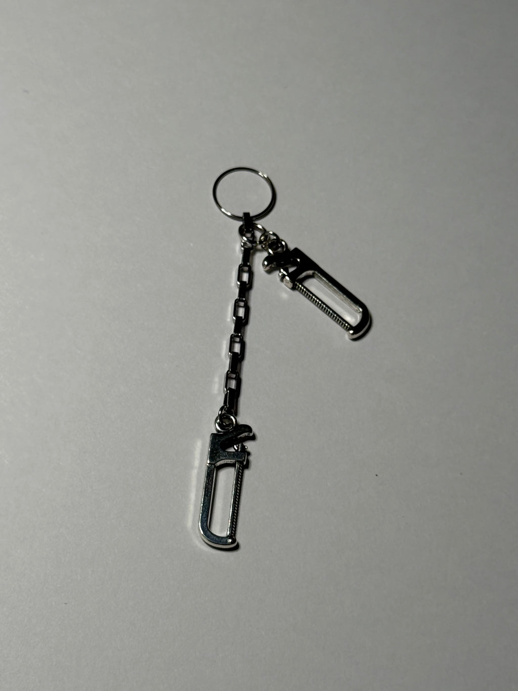 Hacksaw Keychain