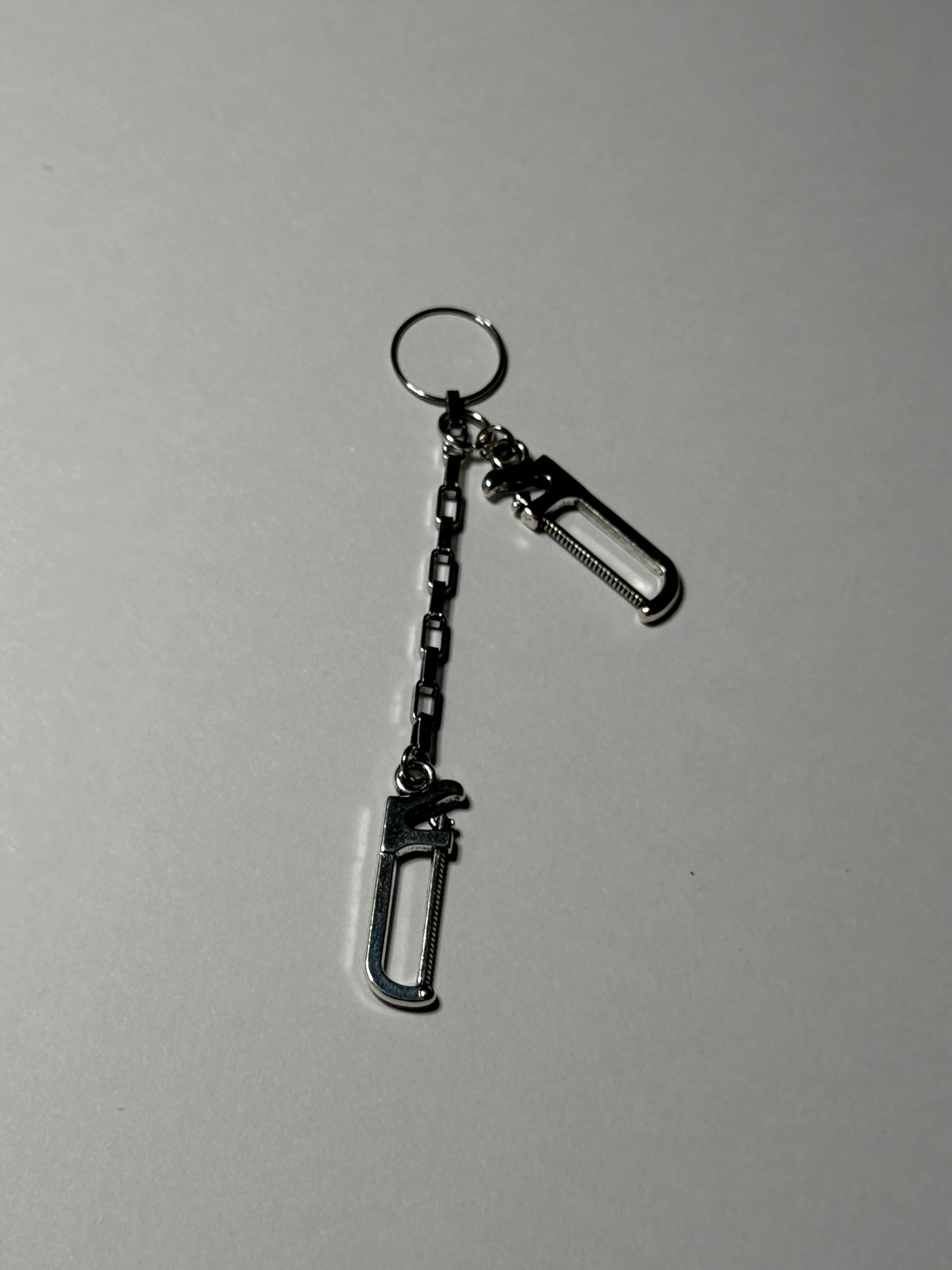 Hacksaw Keychain