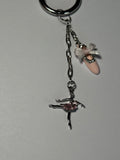 Ballerina Keychain