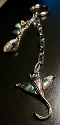 Manta Ray -  Bag Charm or Key Chain