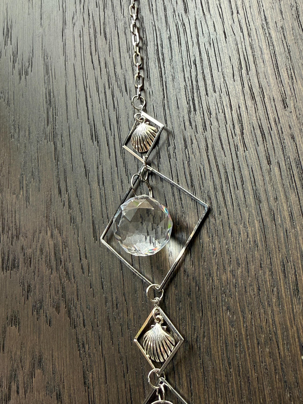 Suncatcher, Silver Shell Charms