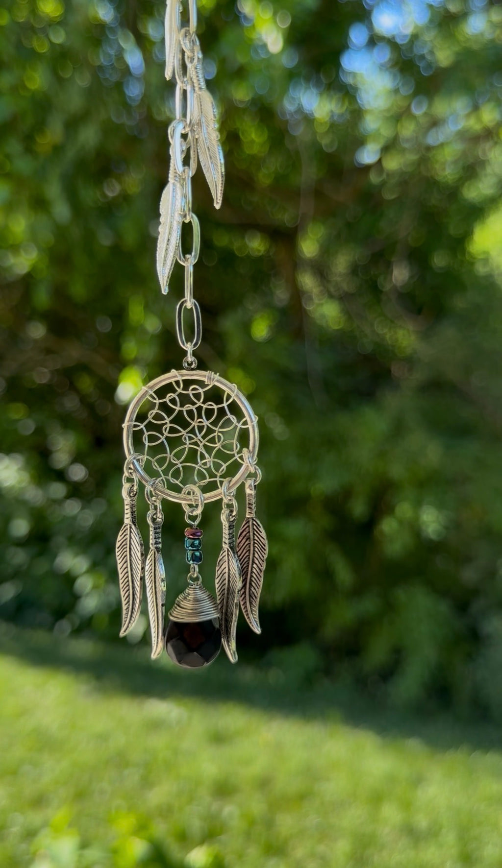 Dream Catcher Rearview Mirror Charm