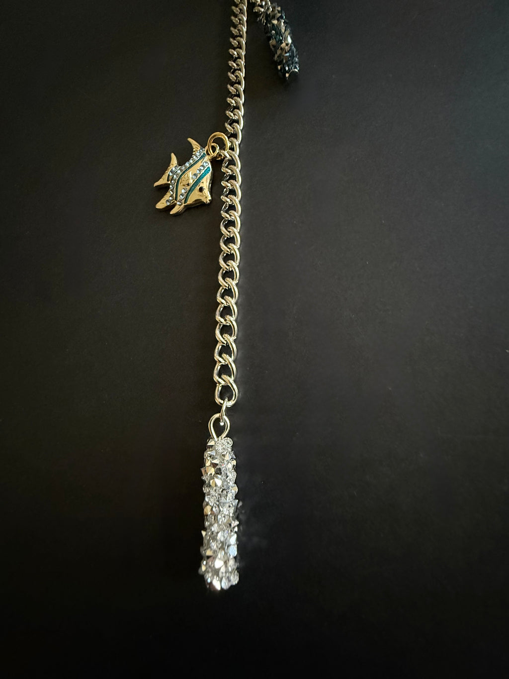 Sparkle Fish Keychain/ Bag Charm
