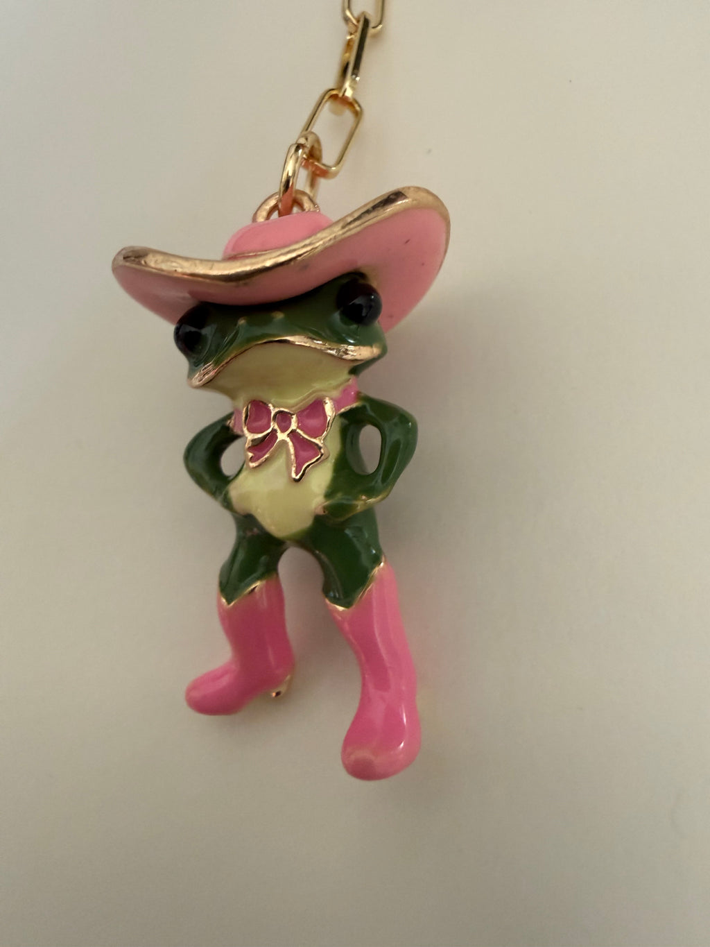Frog Cowgirl ~ Pink