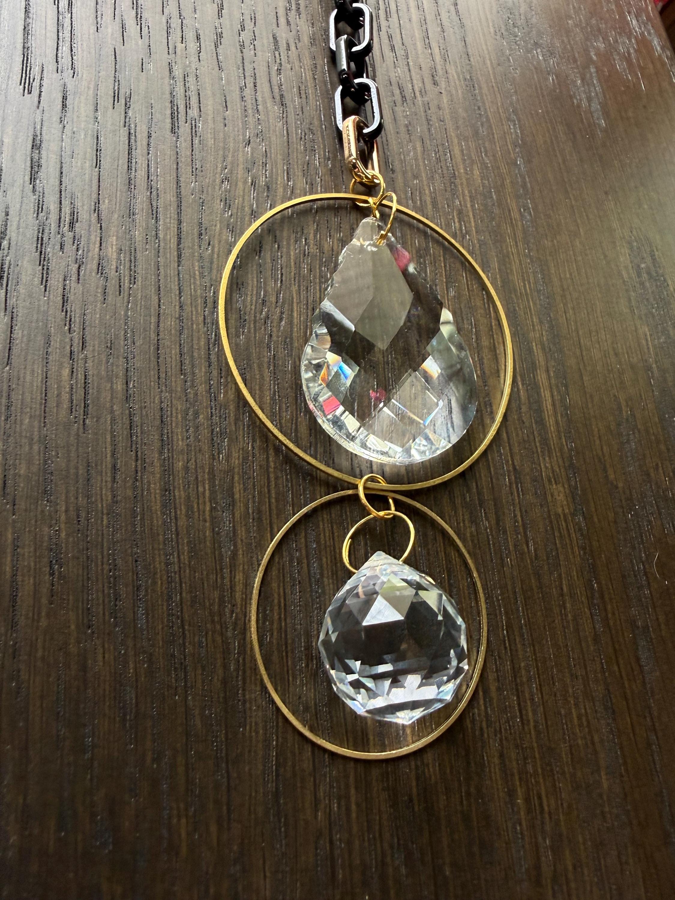 Black & Gold Suncatcher, Providing Endless Rainbows