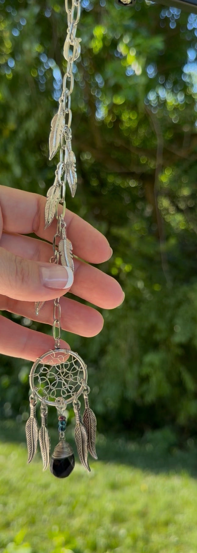 Dream Catcher Rearview Mirror Charm