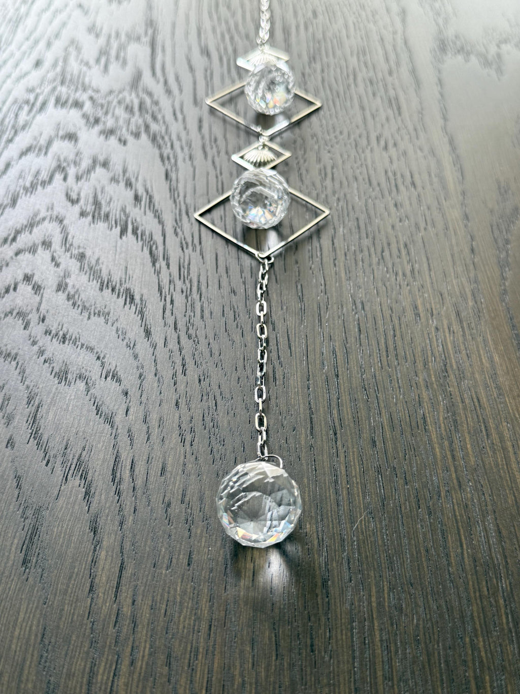 Suncatcher, Silver Shell Charms