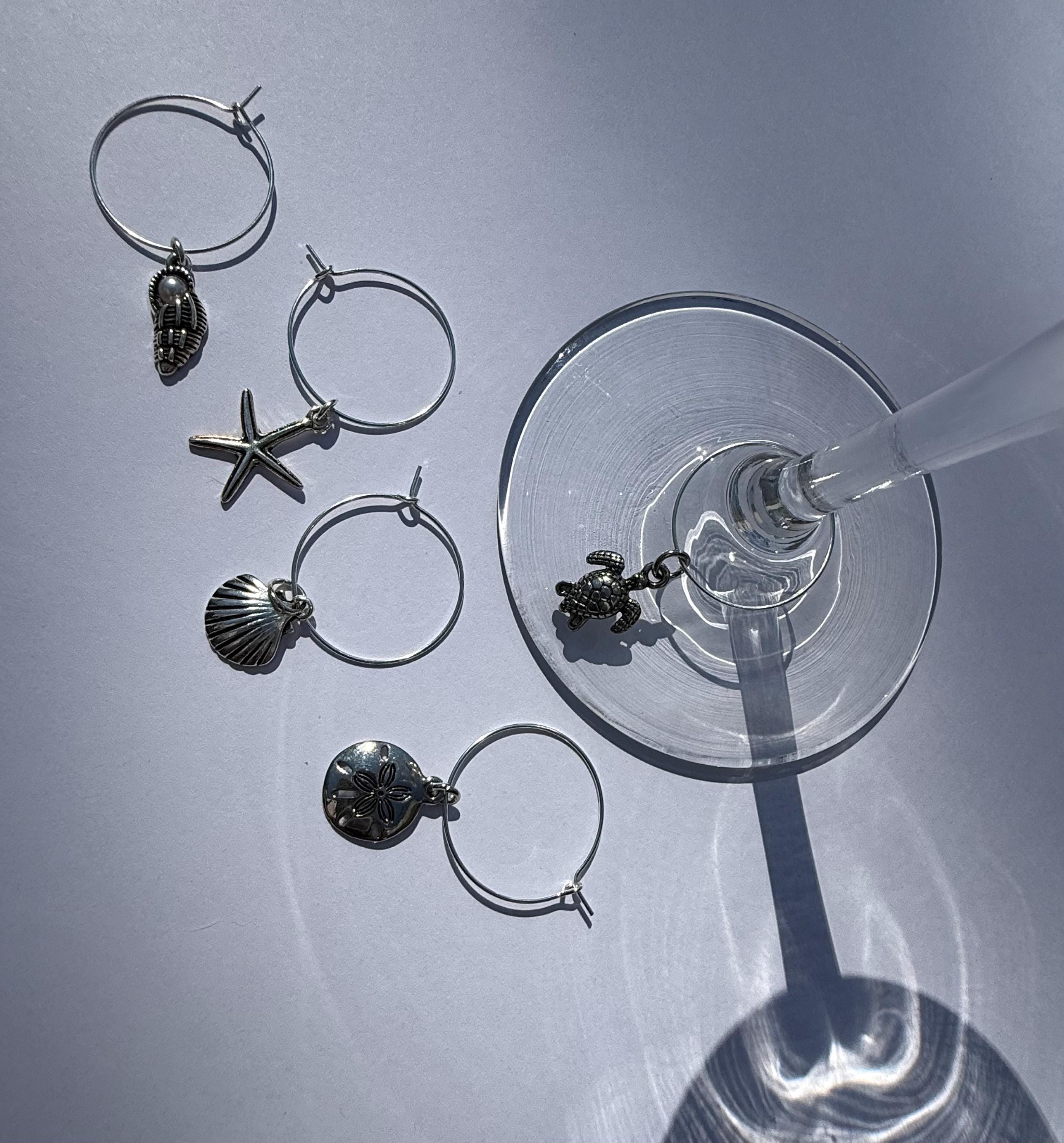 Wine Glass Charms (Set of 5)