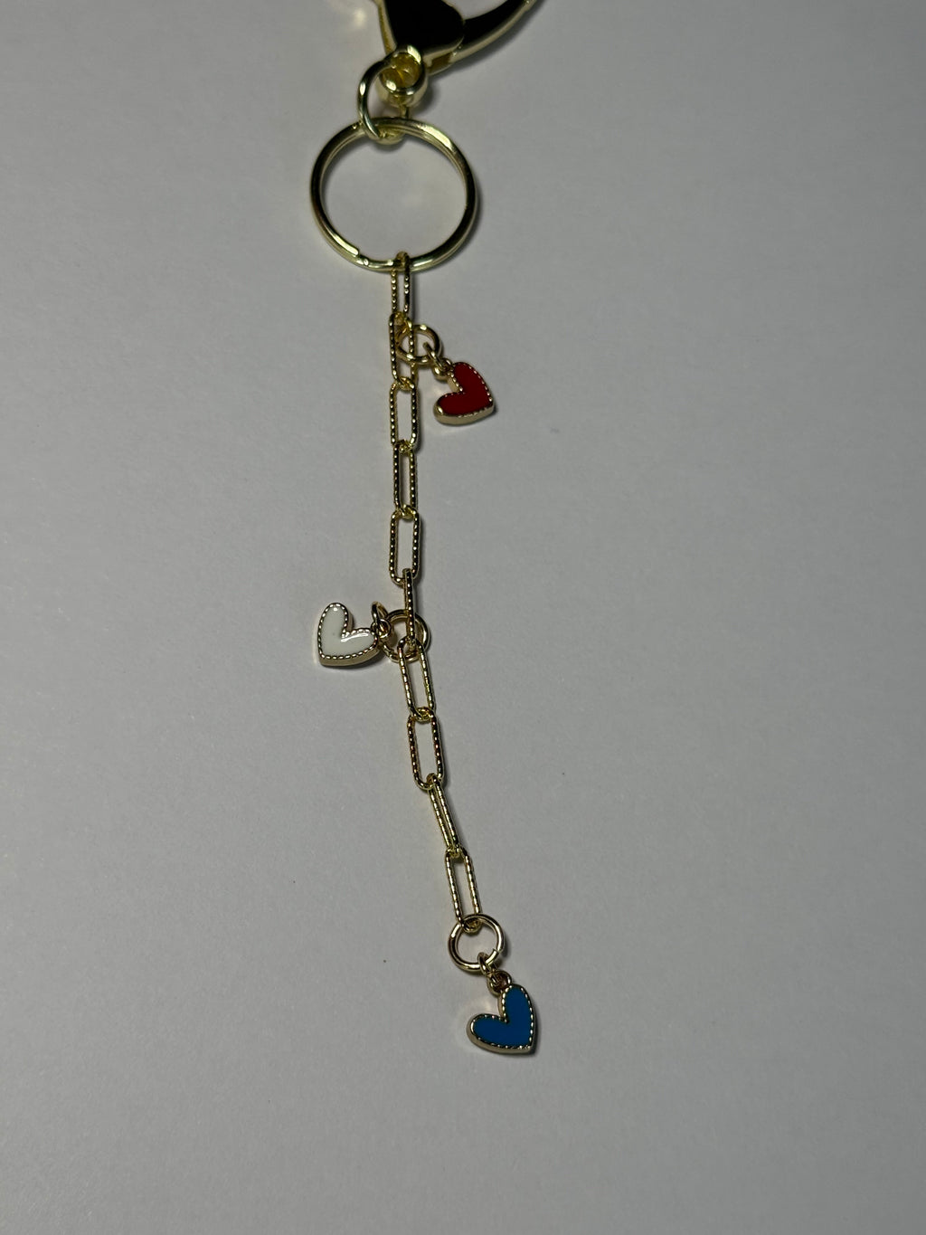 Red, White & Blue Keychain