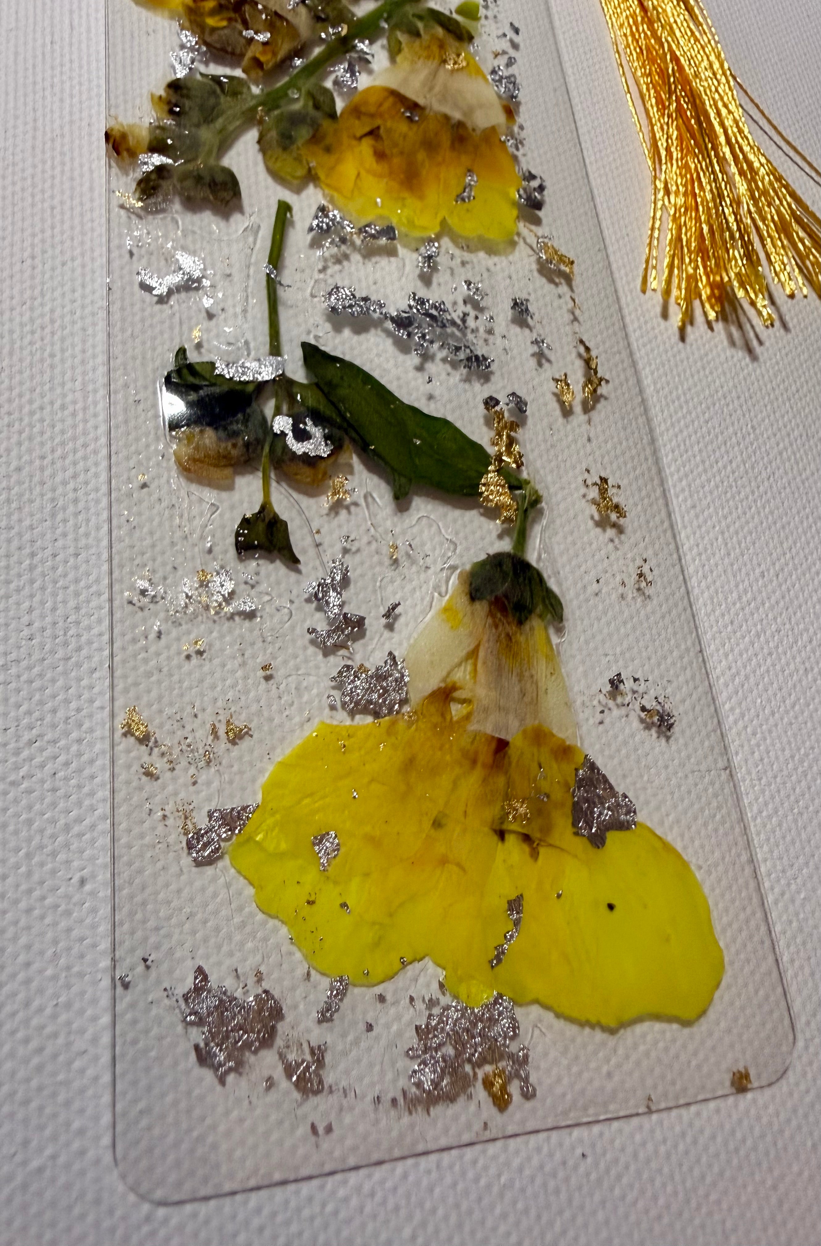 Yellow Snapdragon Bookmark
