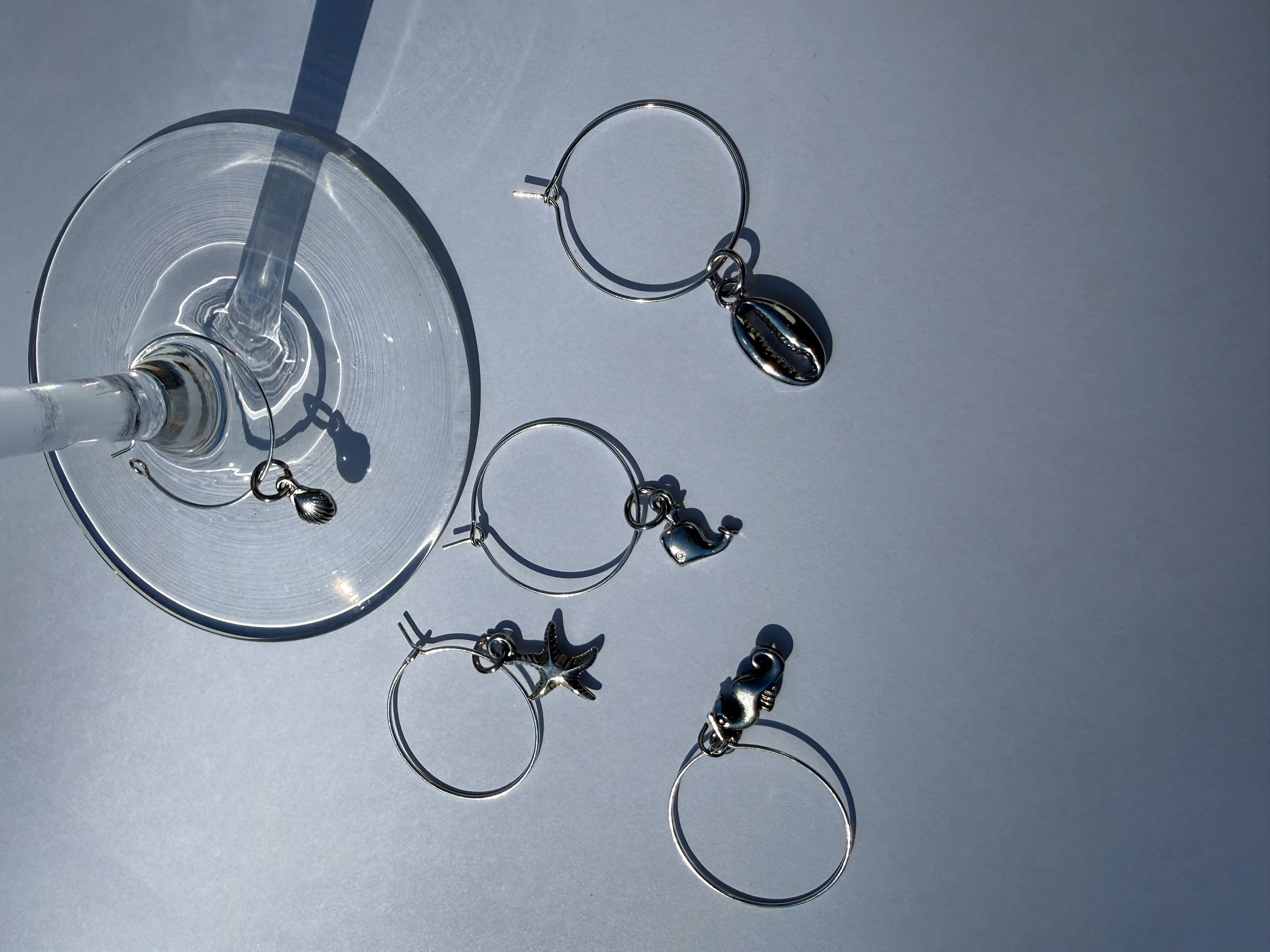 Wine Glass Charms (Set of 5)