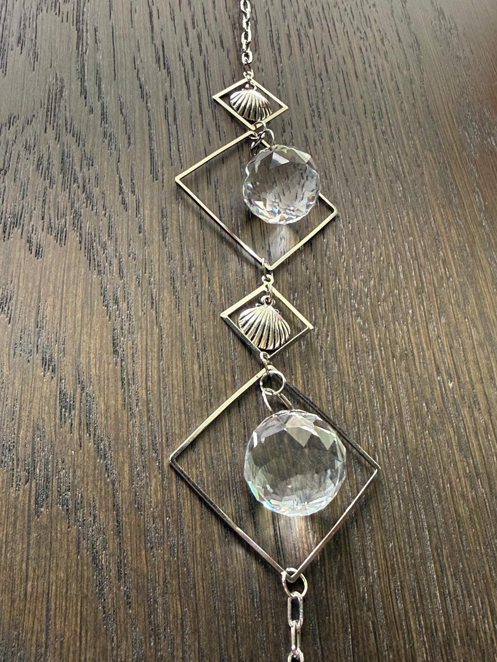 Suncatcher, Silver Shell Charms
