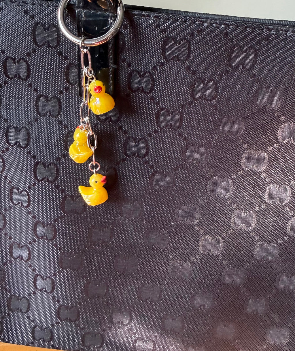 Triple Ducky Keychain