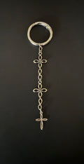 Openwork Triple Cross