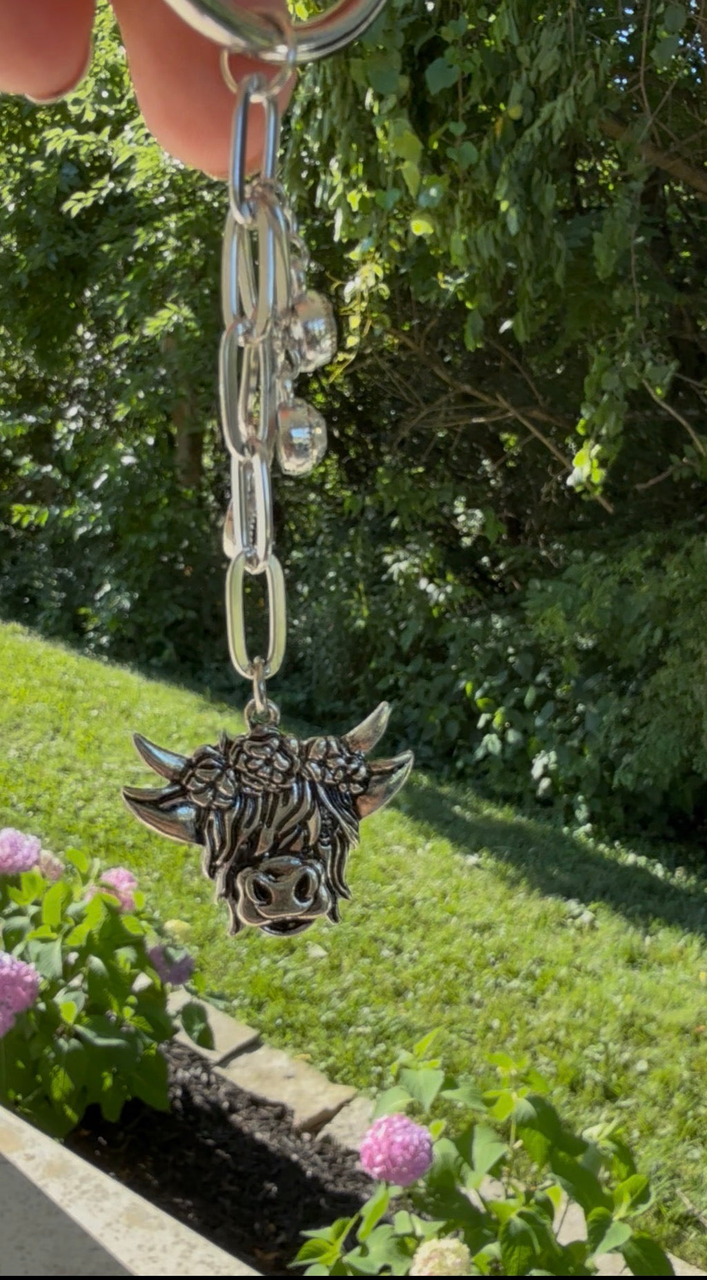 Highland Cow Bag Charm