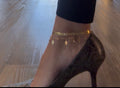 Leaf Motif ~ Double Layered Anklet