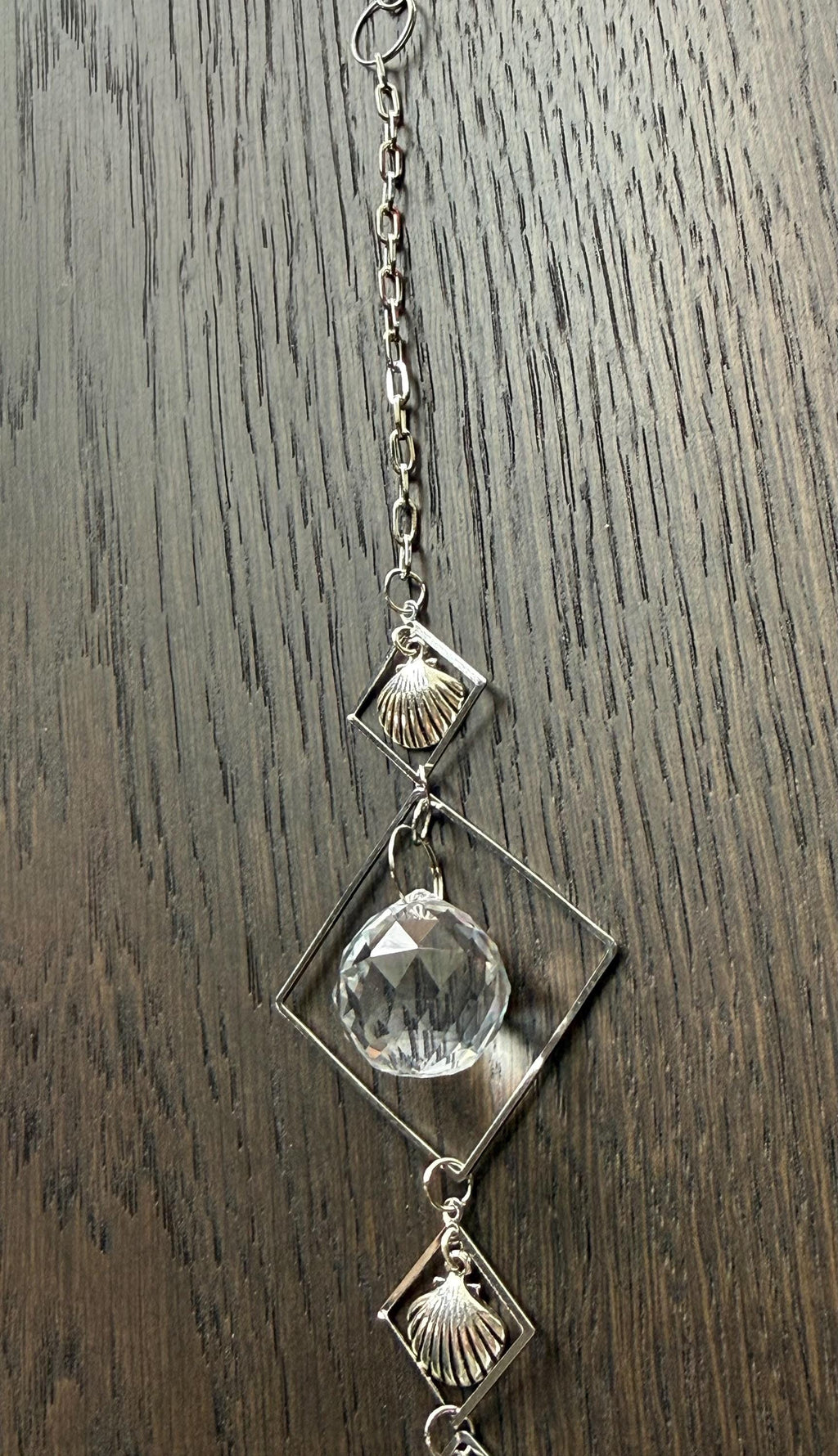 Suncatcher, Silver Shell Charms