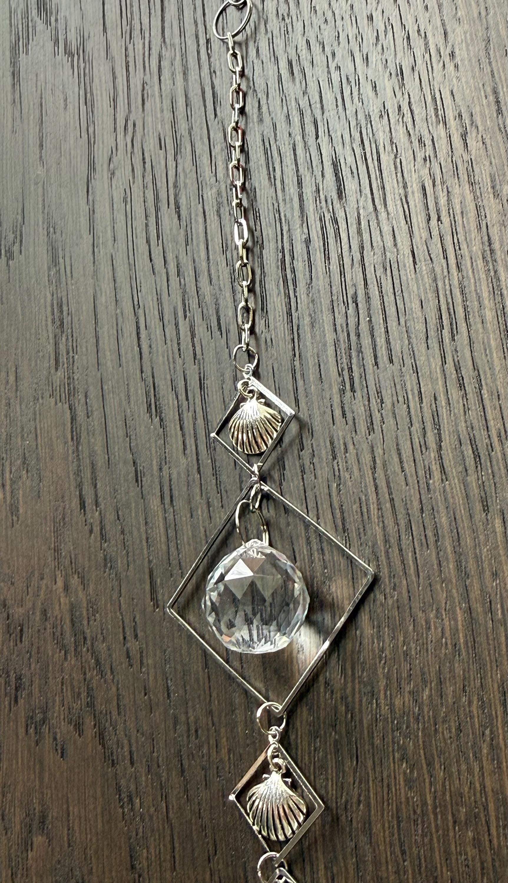 Suncatcher, Silver Shell Charms