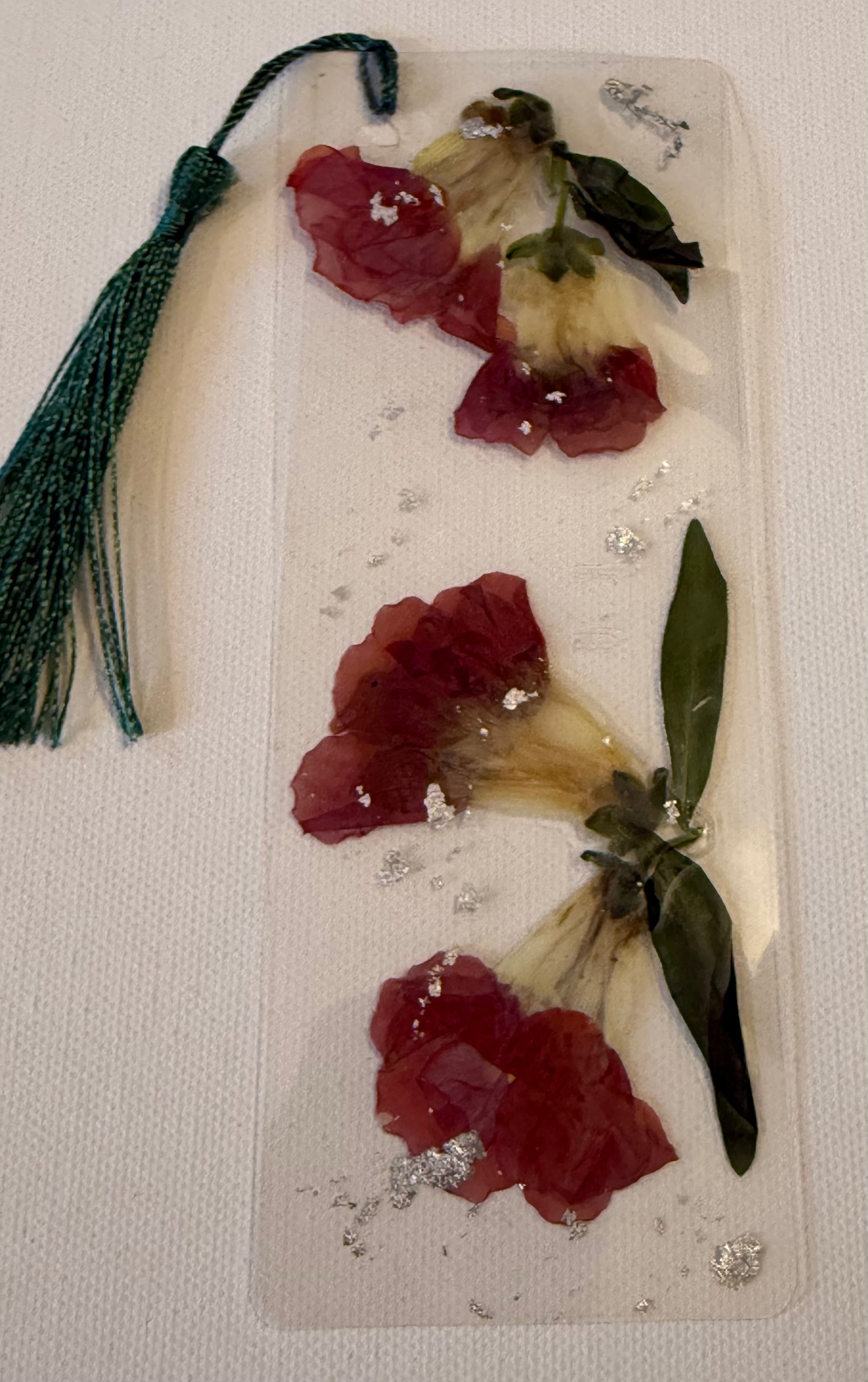 Red Snapdragon Bookmark