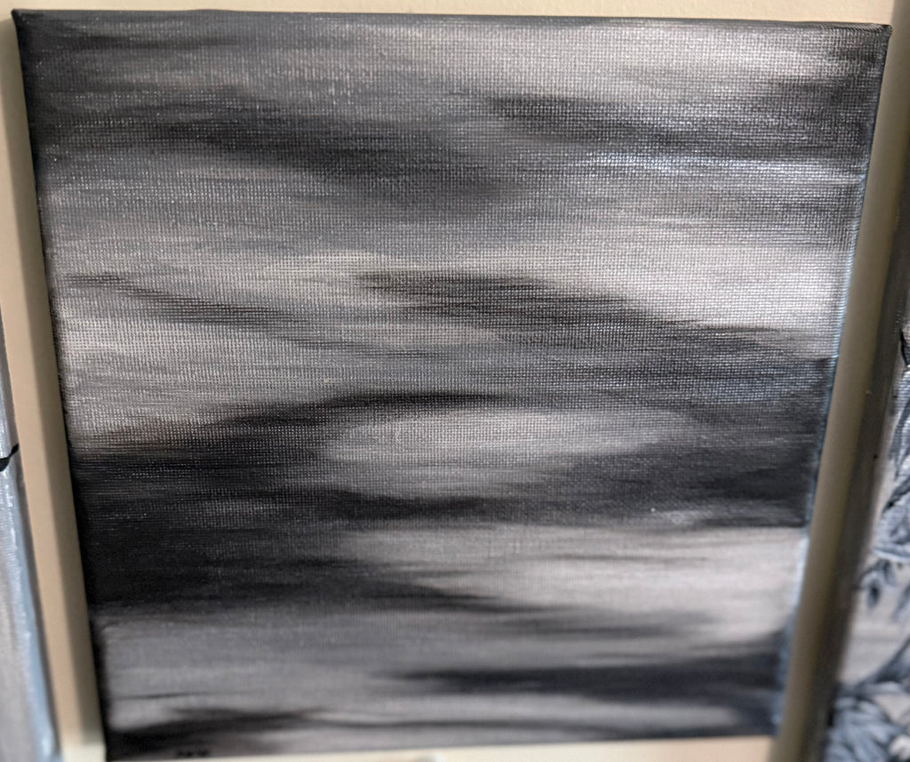 Whispered Static 8”x8”