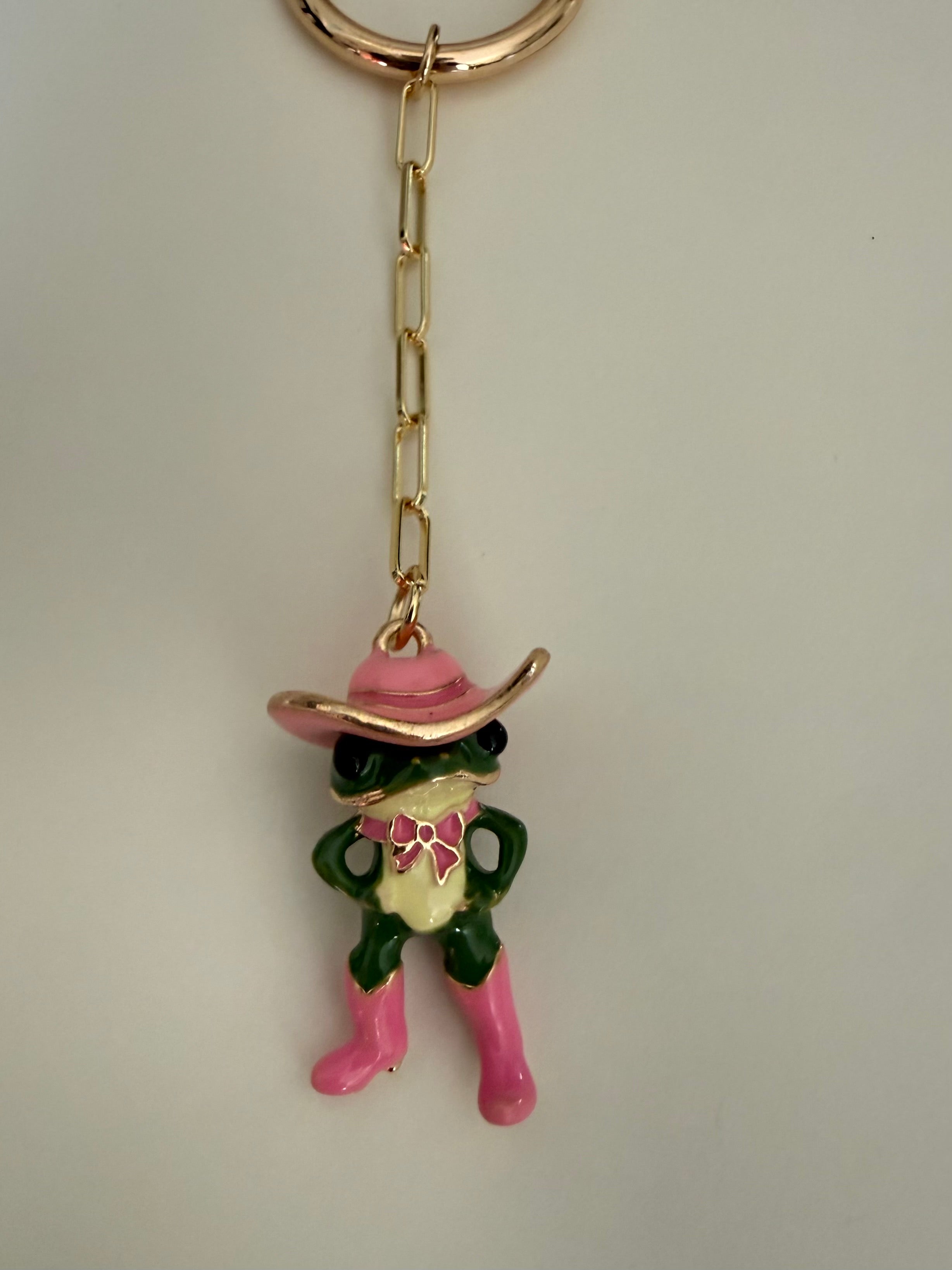Frog Cowgirl ~ Pink