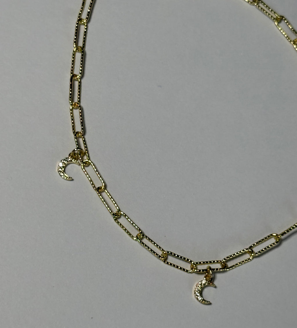 3 Moon Anklet
