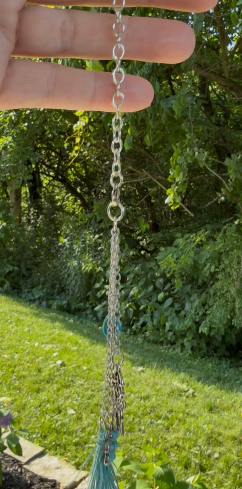 Dream Catcher Bag Charm (turquoise)