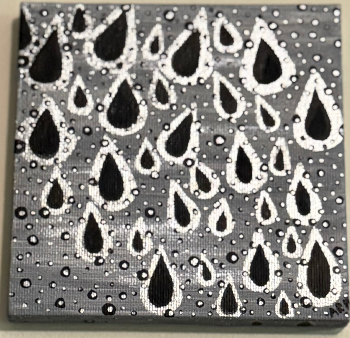 Dream of Raindrops 4”x4”