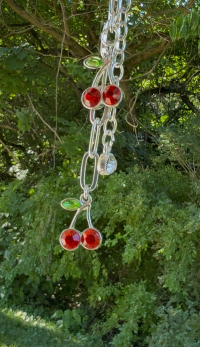 Cherry Cherry Key Chain