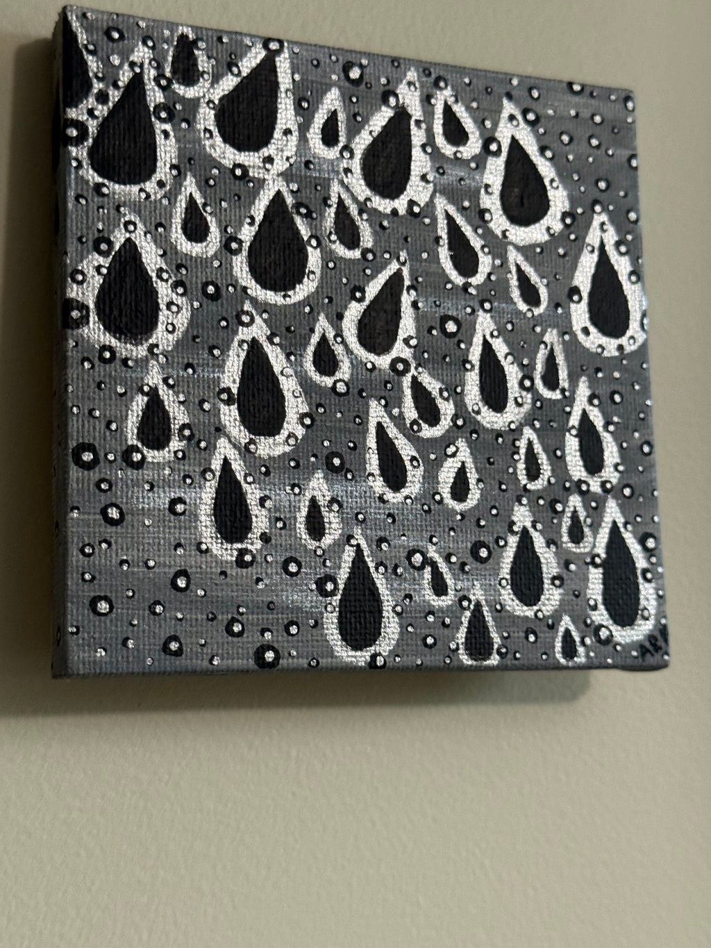 Dream of Raindrops 4”x4”