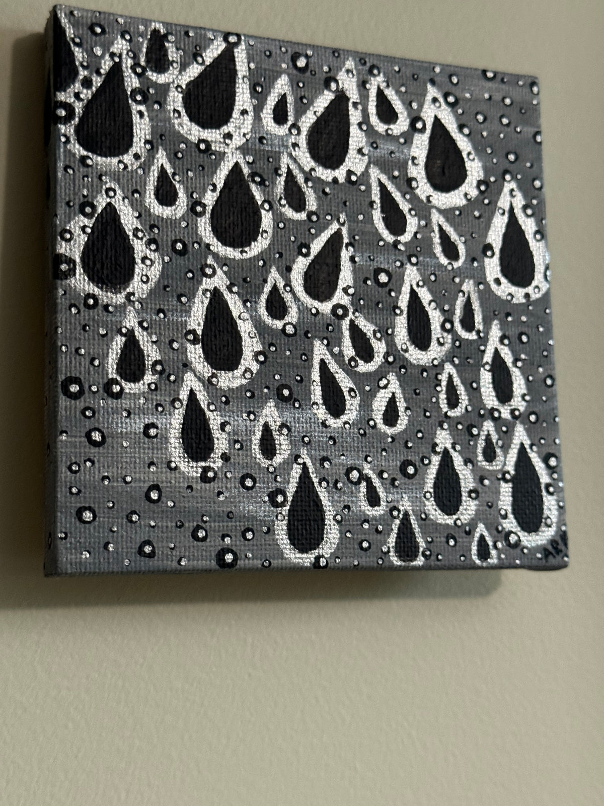 Dream of Raindrops 4”x4”