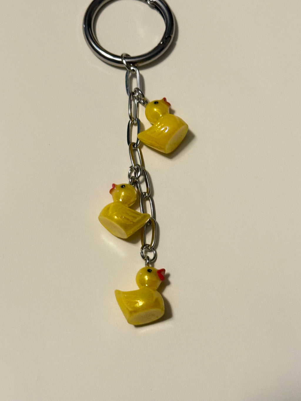 Triple Ducky Keychain