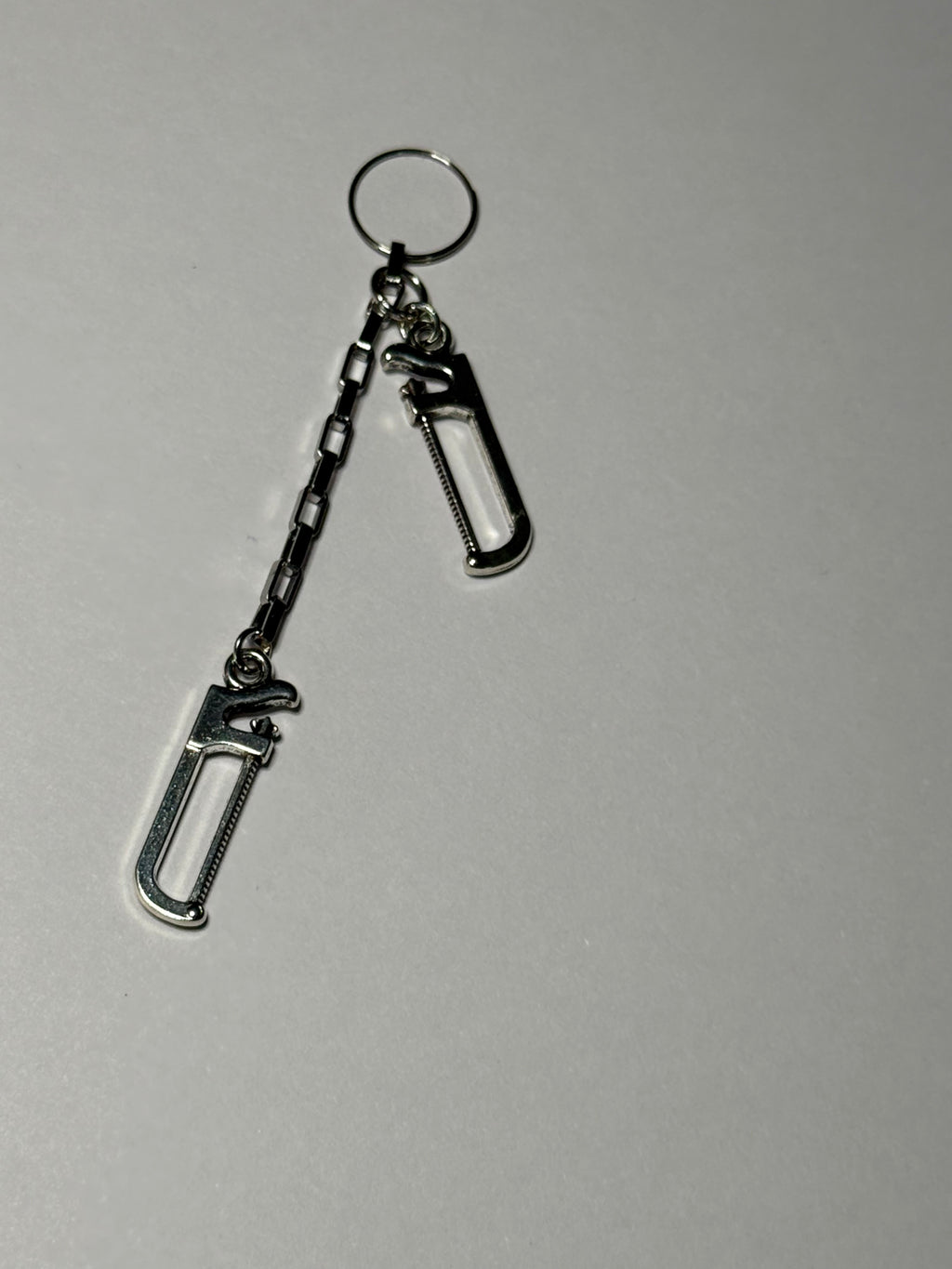 Hacksaw Keychain