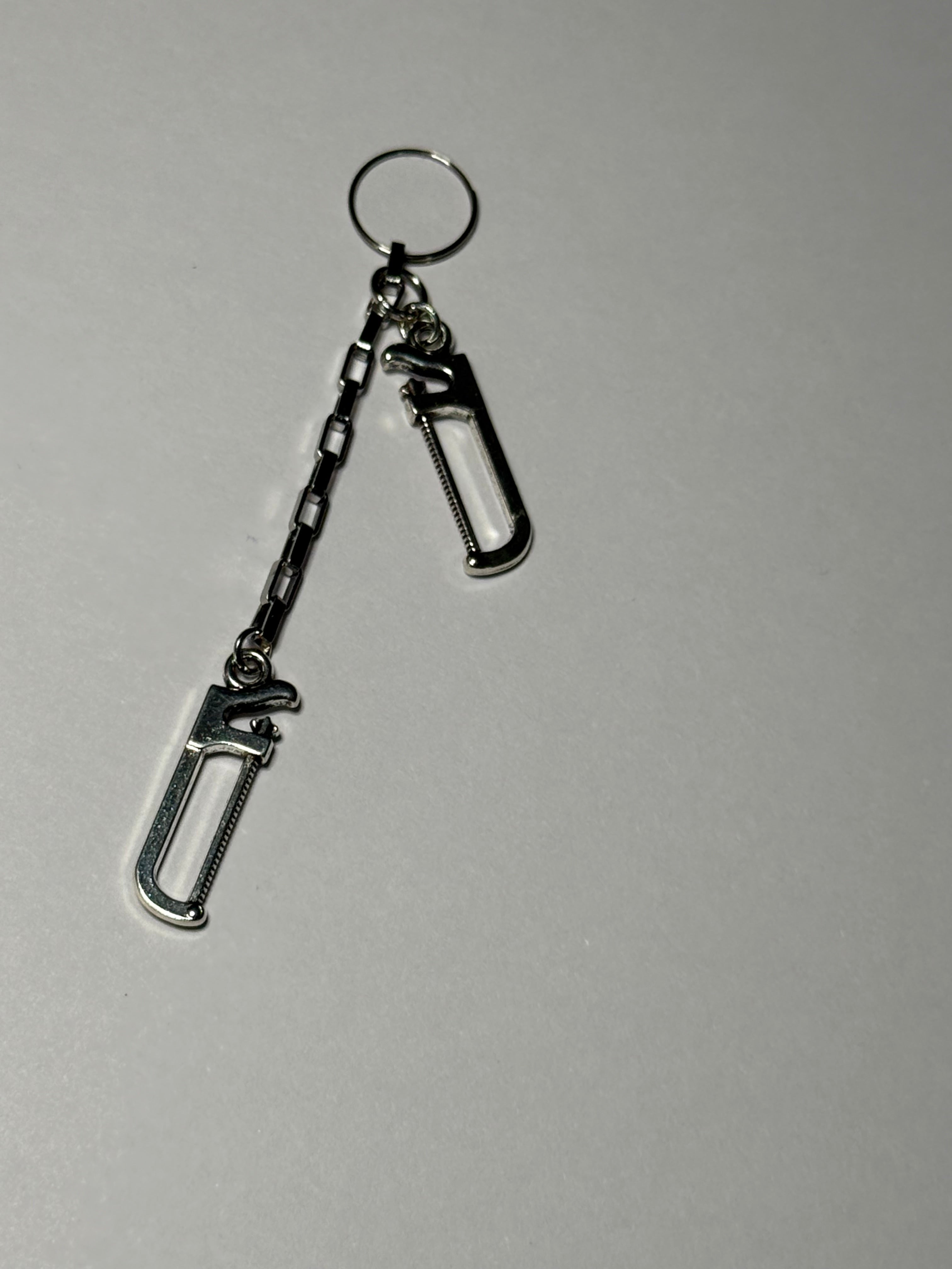 Hacksaw Keychain