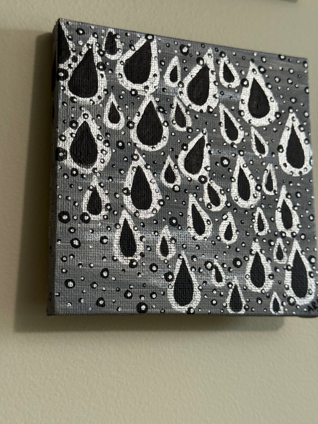 Dream of Raindrops 4”x4”