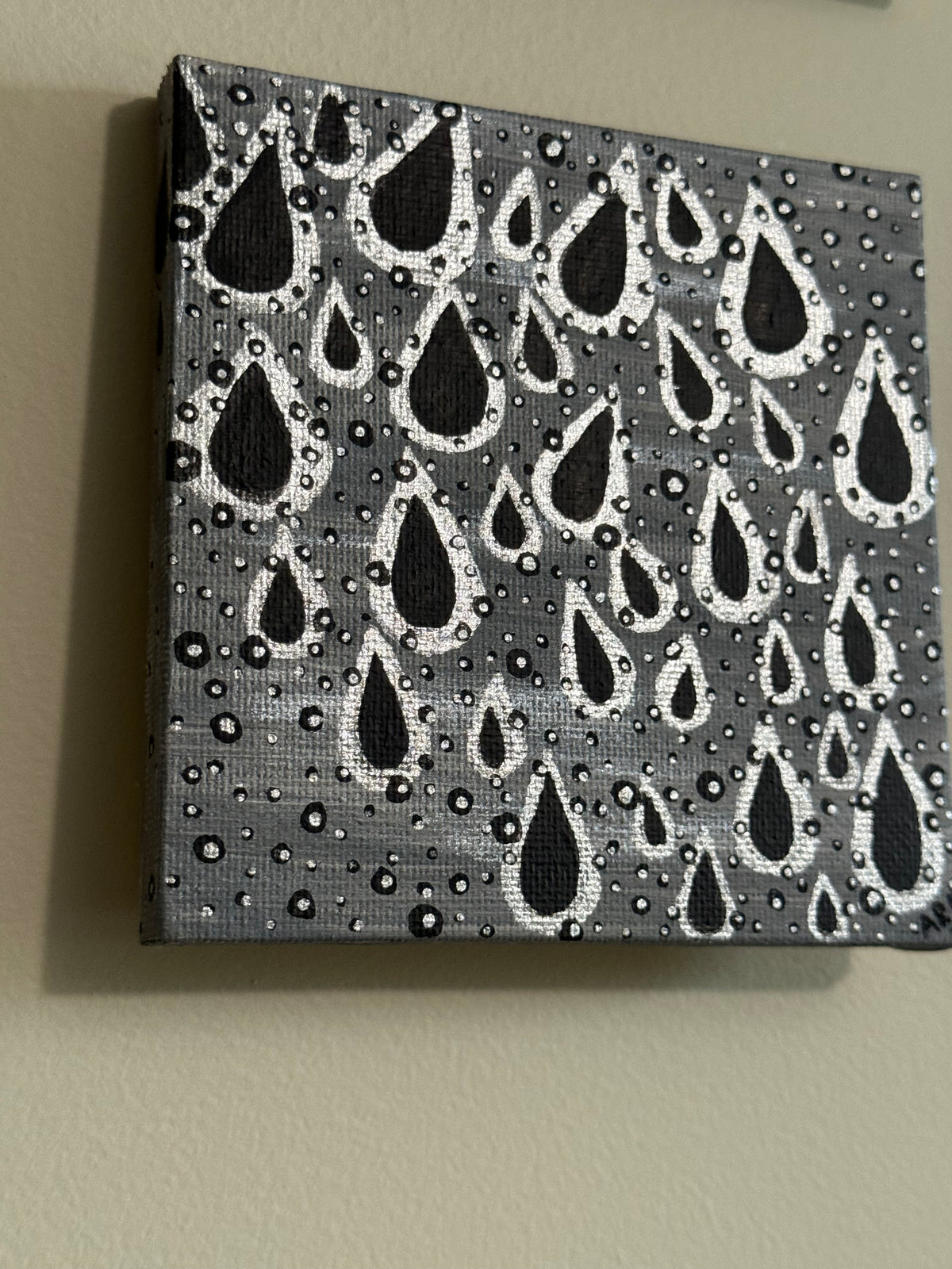 Dream of Raindrops 4”x4”