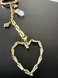 Crystal Heart Keychain