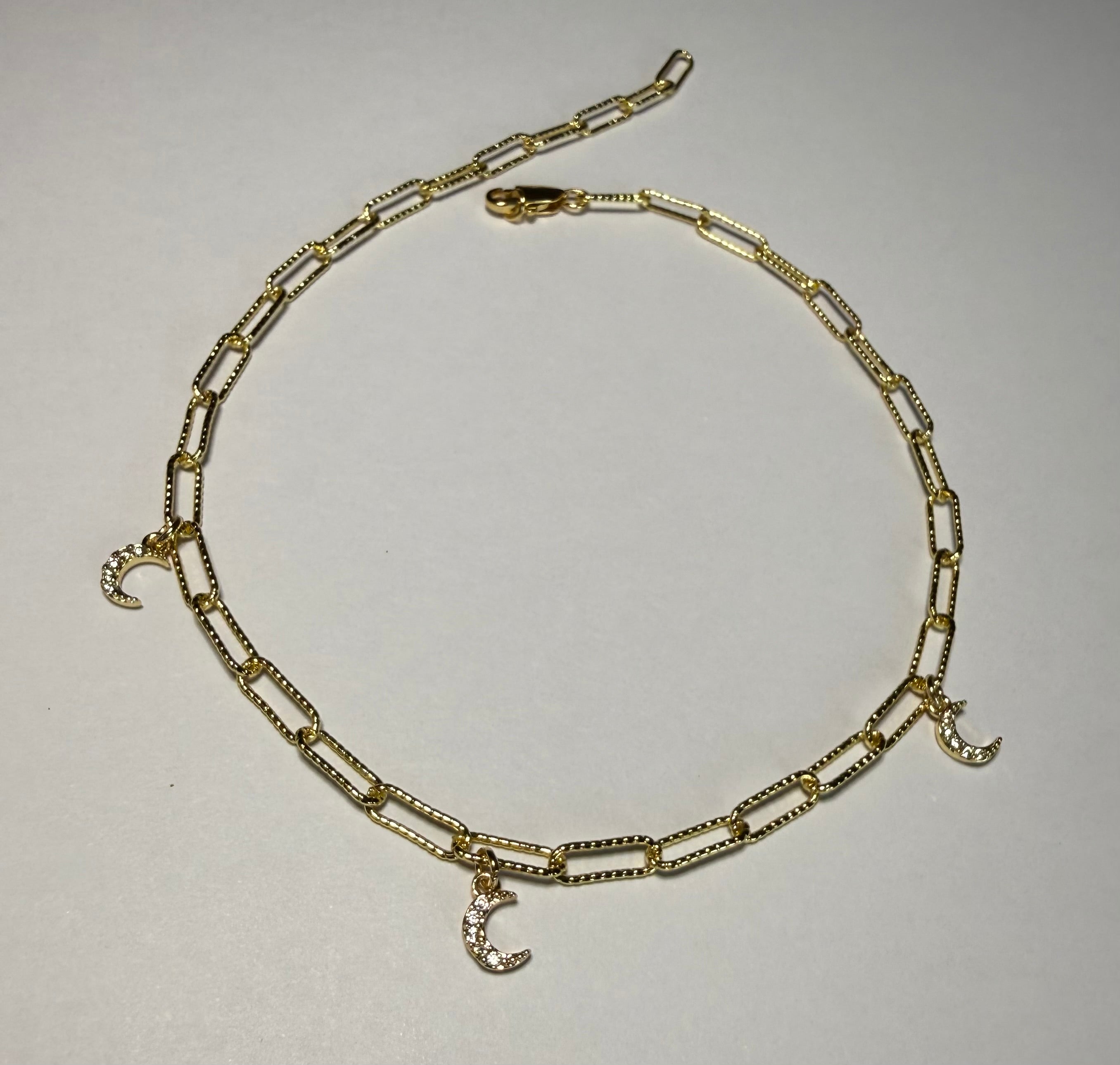 3 Moon Anklet