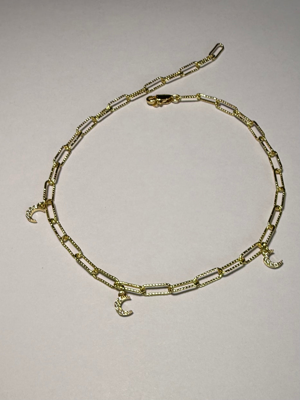 3 Moon Anklet