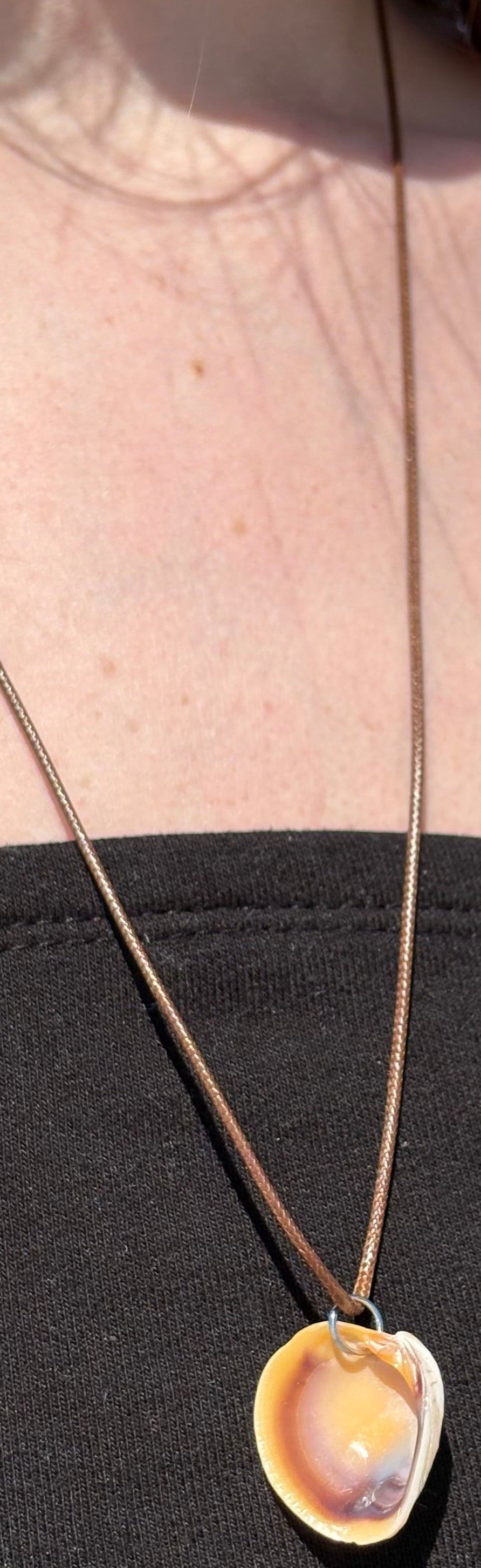 Earth Tone Shell Necklace